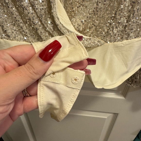 Sequin Bodysuit New with Tags - Picture 4 of 7